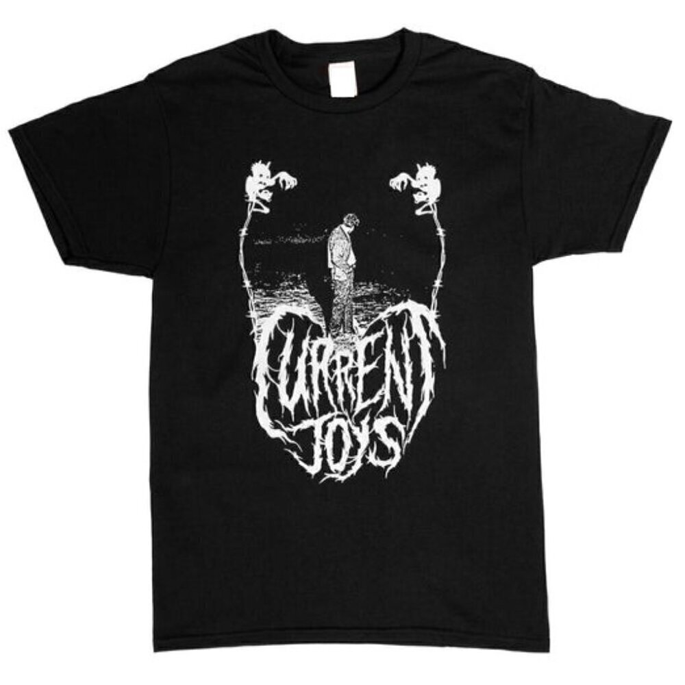 Current Joys Heart Indie Music Fan Graphic Concert Gift Alt Style Unisex T-Shirt